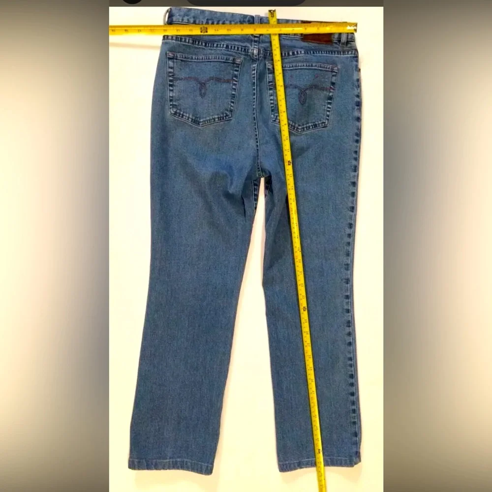 LRL Lauren Jeans Co Ralph Lauren High Waisted Mom Women’s Denim Pants Size 8p